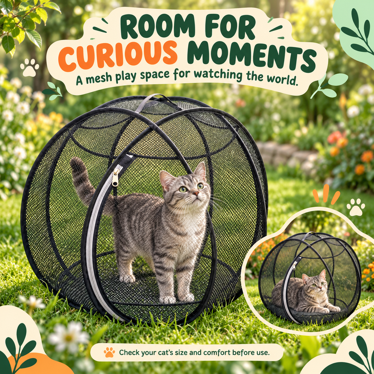 Purrbit Cat Playpen