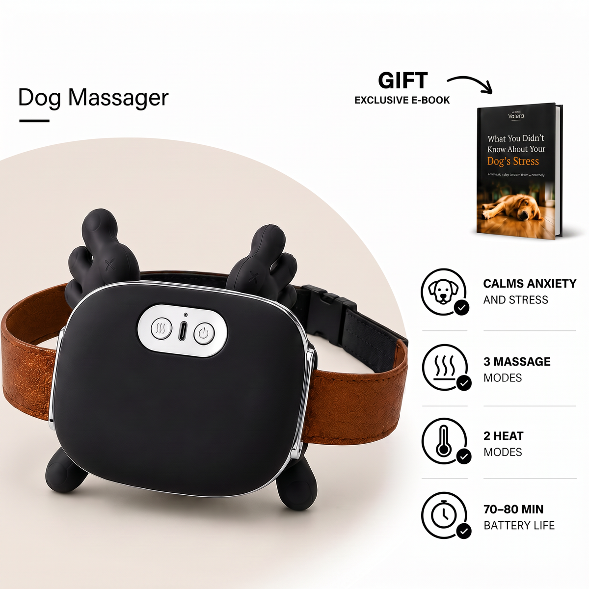 TheraPaw™ Calming Massager: For Pets & People