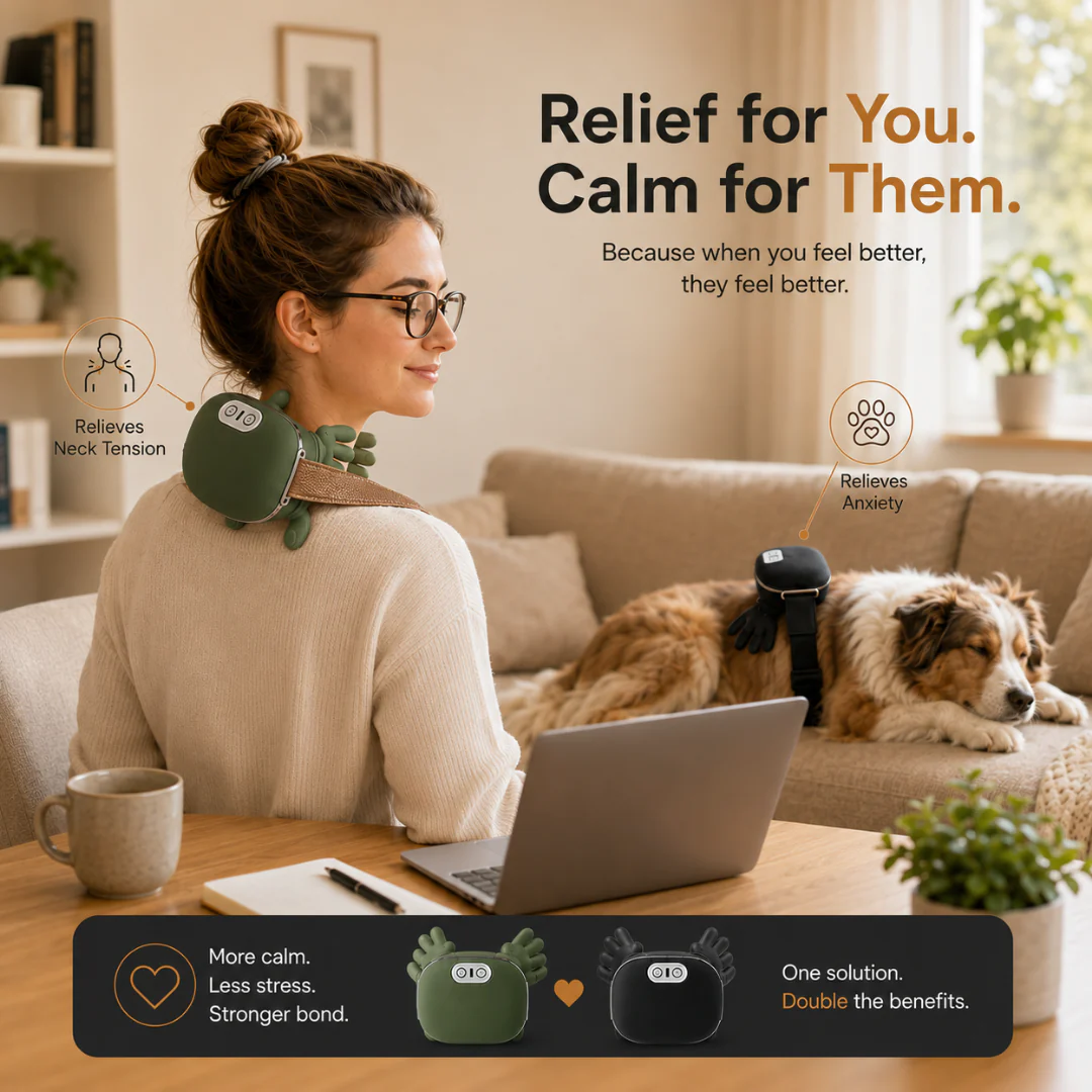 TheraPaw™ Calming Massager: For Pets & People
